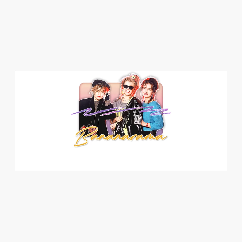 Bananarama - Retro 80s Fan Art Design Coffee Mug