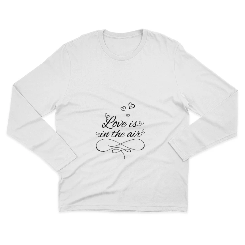 Mandala abstrait en noir Homme Manches Longues T-Shirt