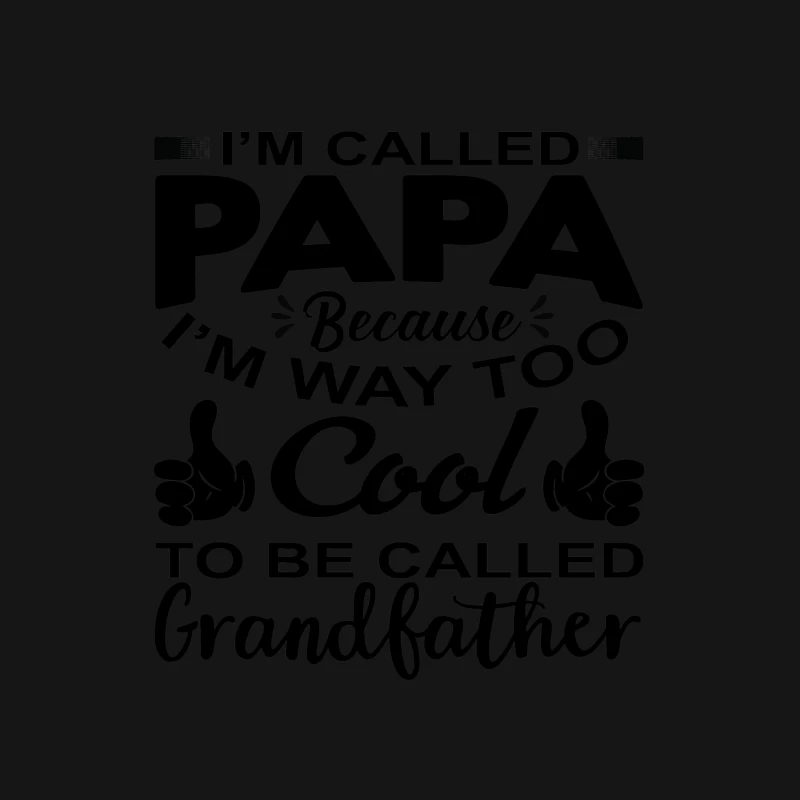 Papa cool et moderne Femme T-Shirt