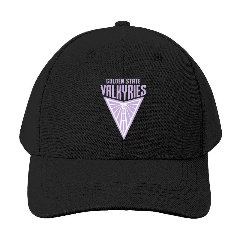 Golden State Valkyries Purple Triangle Logo Design Baseball Cap