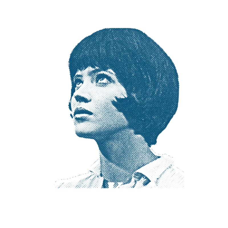 Anna Karina  60s Nouvelle Vague Tapestry