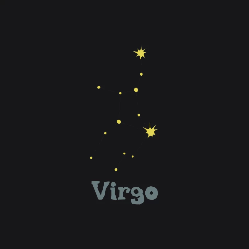 Sternbild Virgo Herren Pullover Hoodie