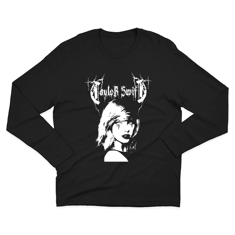 Taylor Swift Metal Edition 2 Male Long Sleeve T-Shirt