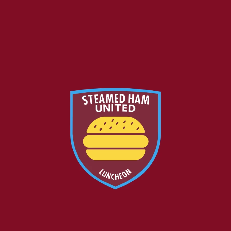 Simpsons / West Ham Parody - STEAMED HAM UNITED iPhone Case