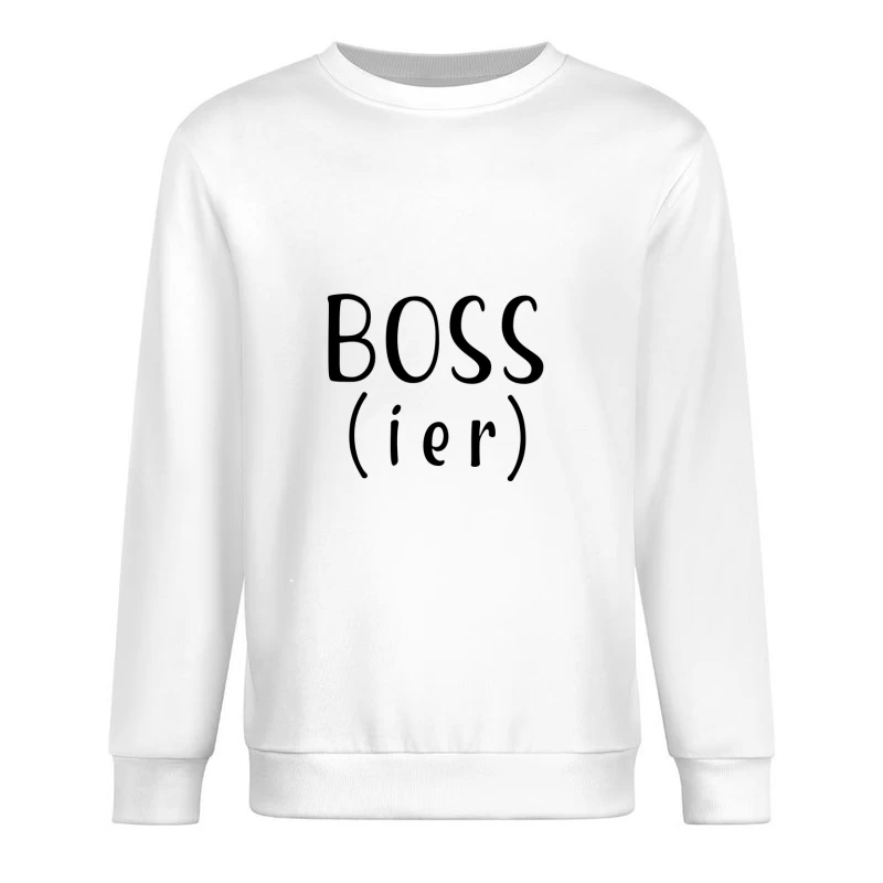 Femme en silhouette, lune et hibou Homme Sweat-shirt à enfiler