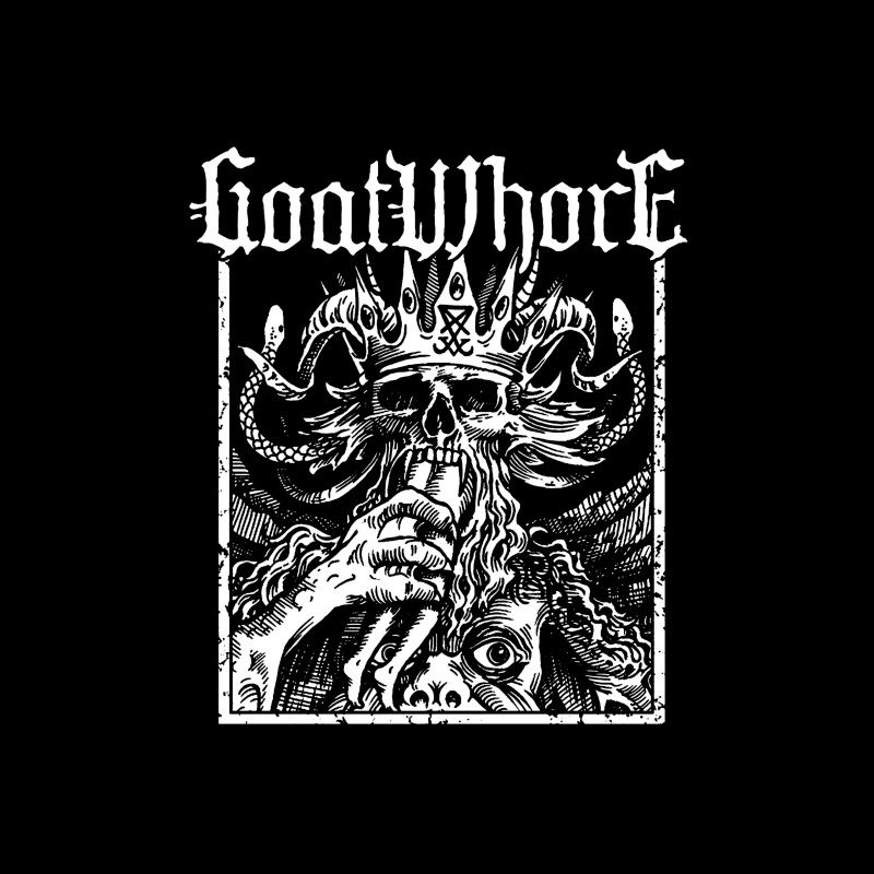 Goatwhore The Demon Throw Pillow