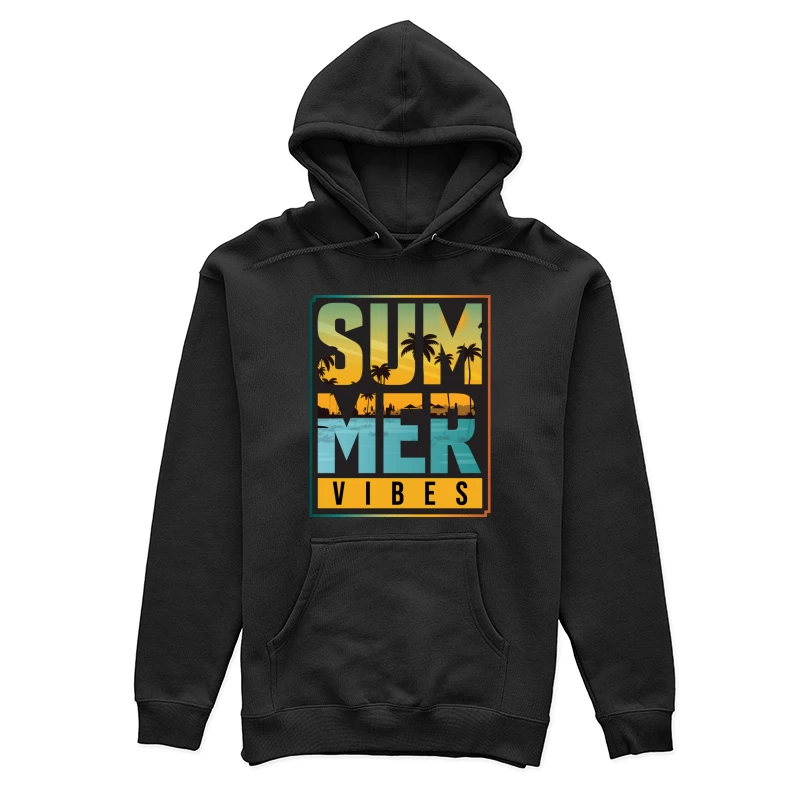 Sommerstimmung mit Palmen Damen Pullover Hoodie