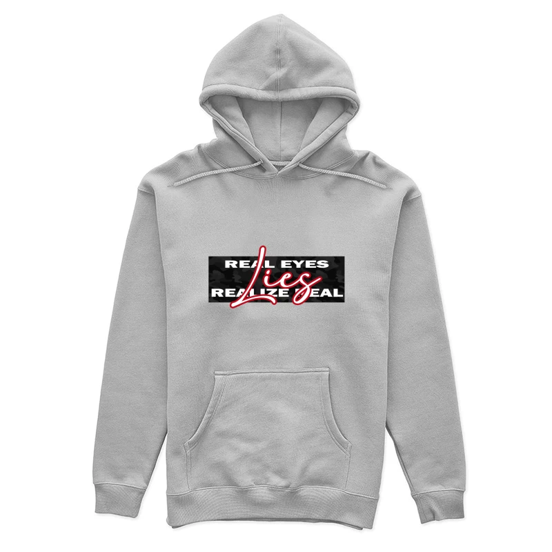 Inspirational Phrase Design Female Pullover Hoodie