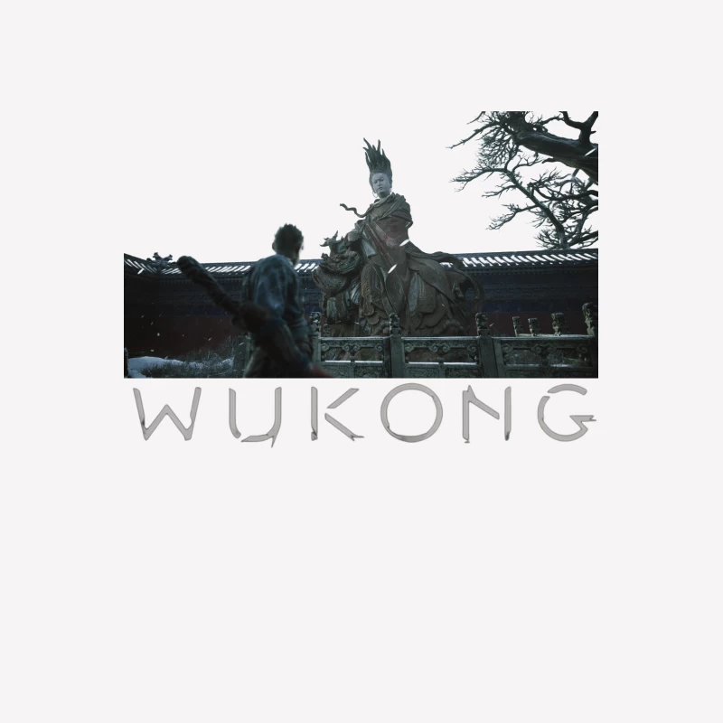 Black Myth Wukong movie scene martial arts fantasy historical Chinese action costume dram Female T-Shirt