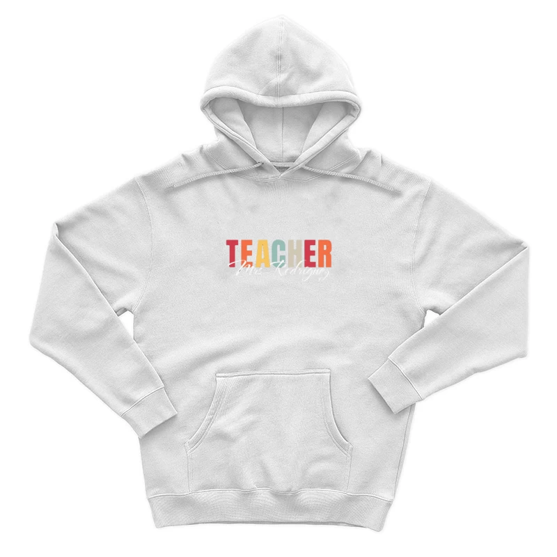 Lehrer-Slogan-Design Herren Pullover Hoodie