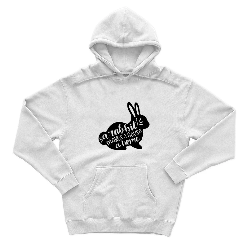 Motif géométrique noir Homme Sweat à capuche