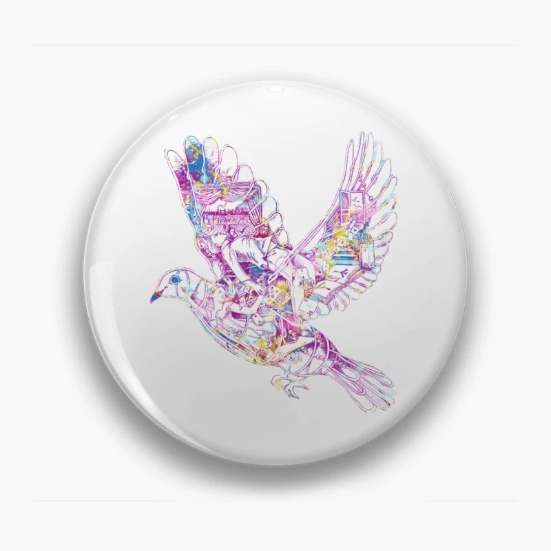 Coldplay Dove Fly Pin