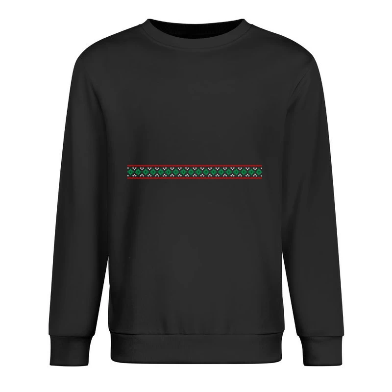 Motif géométrique traditionnel coloré Homme Sweat-shirt à enfiler