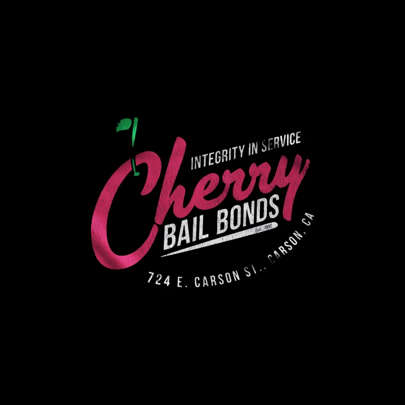 Cherry Bailbonds Retro Tapestry
