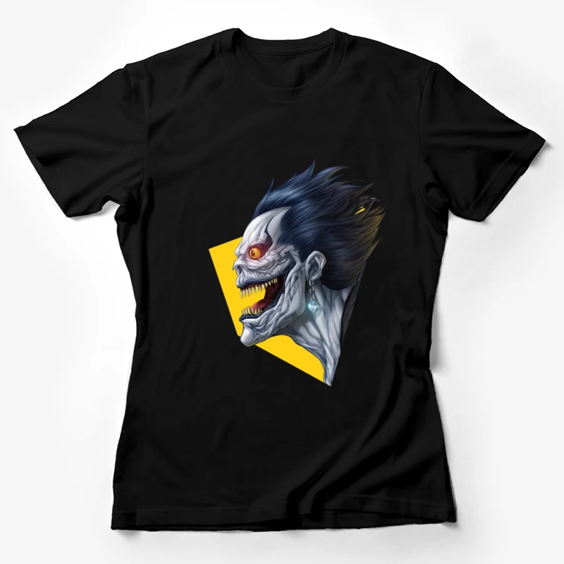 Dämonisches Wesen mit gelben Augen Damen T-Shirt