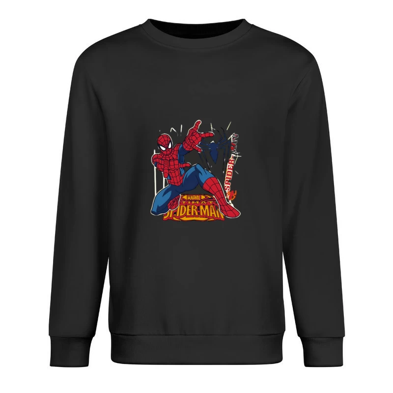 Ultimativer Spider-Man Comic Design Herren Pullover Sweatshirt
