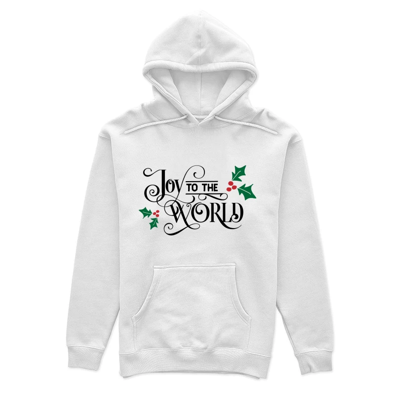Joyeux Noël avec houx Femme Sweat à capuche