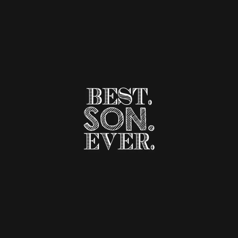 Design avec texte 'Best Son Ever' Homme Manches Longues T-Shirt