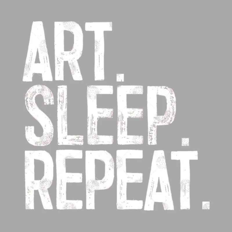 Art. Sleep. Repeat. Female Pullover Hoodie