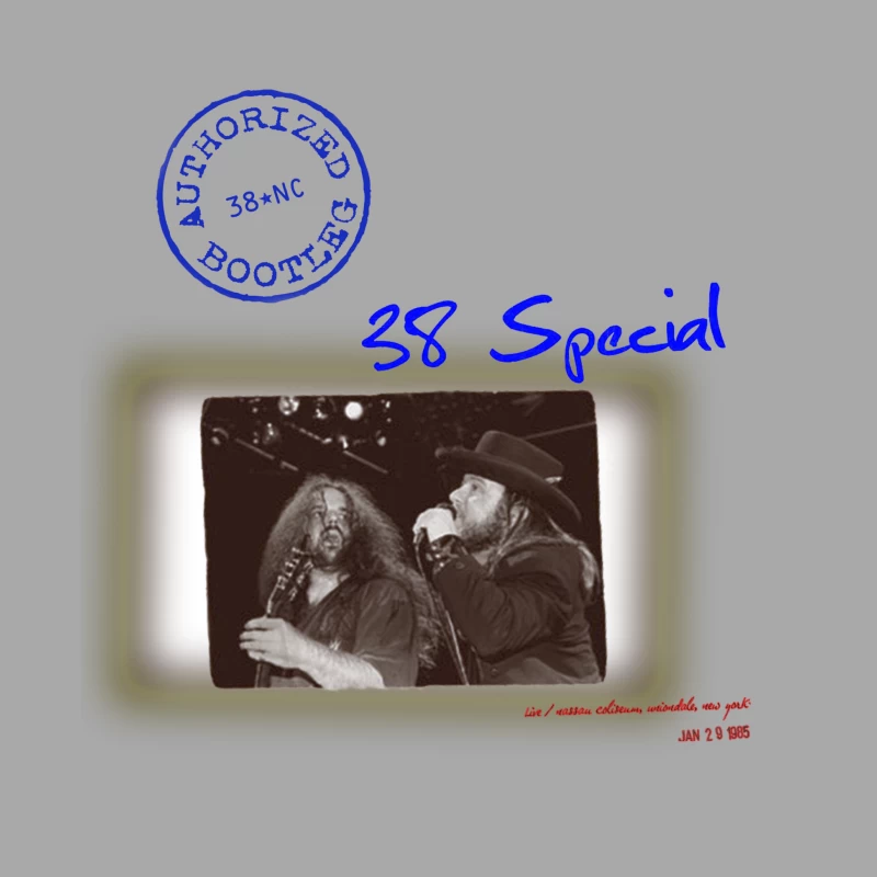 9 AUTHORIZED BOOTLEG - 38 SPECIAL BAND Male Pullover Hoodie