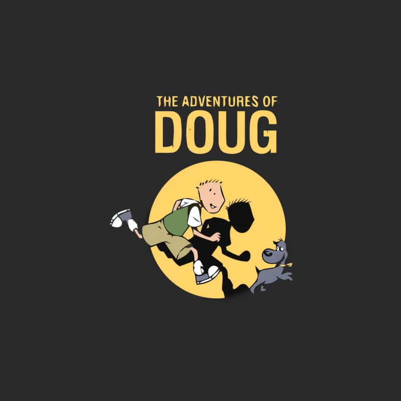 The Adventures of Doug - Classic 90s Animated Series Logo Baseball Cap