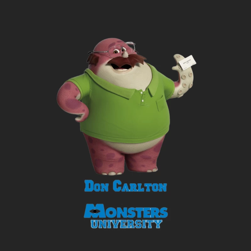 Don Carlton: Animated Character from Monsters University Female Pullover Sweatshirt