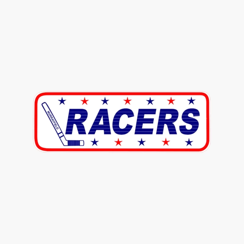 Racers Hockey Cotton Tote Bag