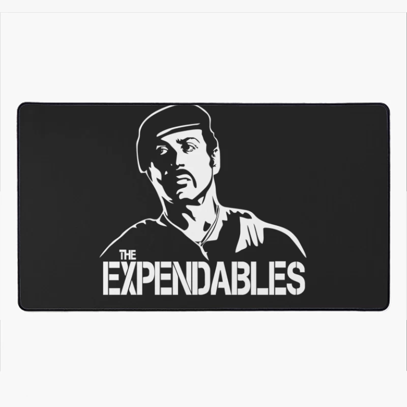 The Expendables  Stallone Film Desk Mat