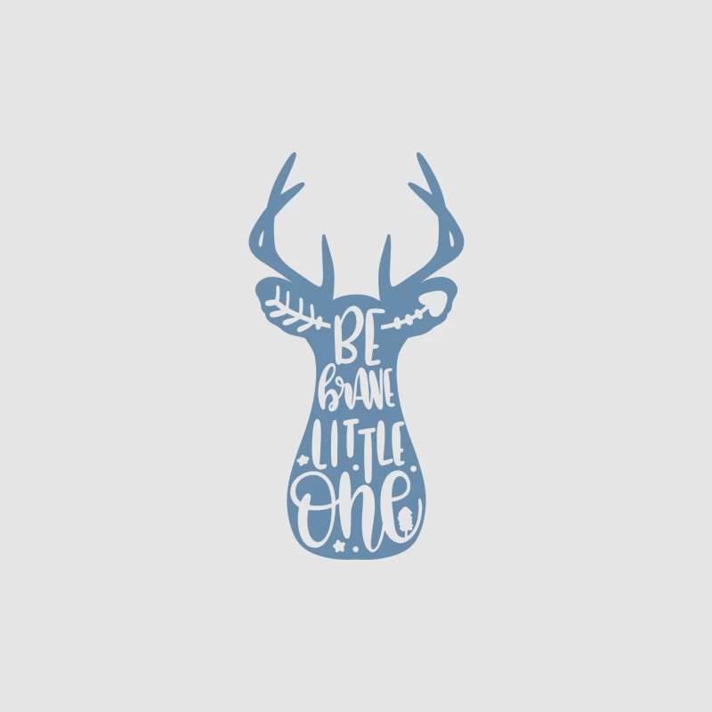 Design de cerf avec texte inspirant Homme Sweat à capuche