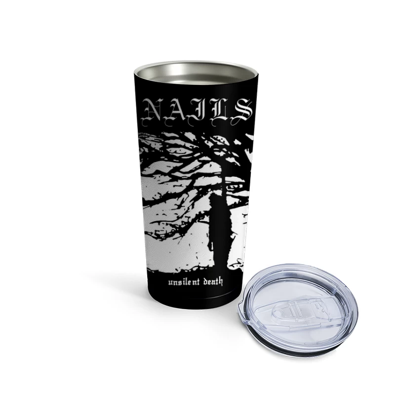 Nails Unsilent Death Travel Mug