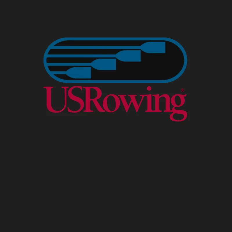 US Rowing Official Sports Organization Logo Male Tank Top