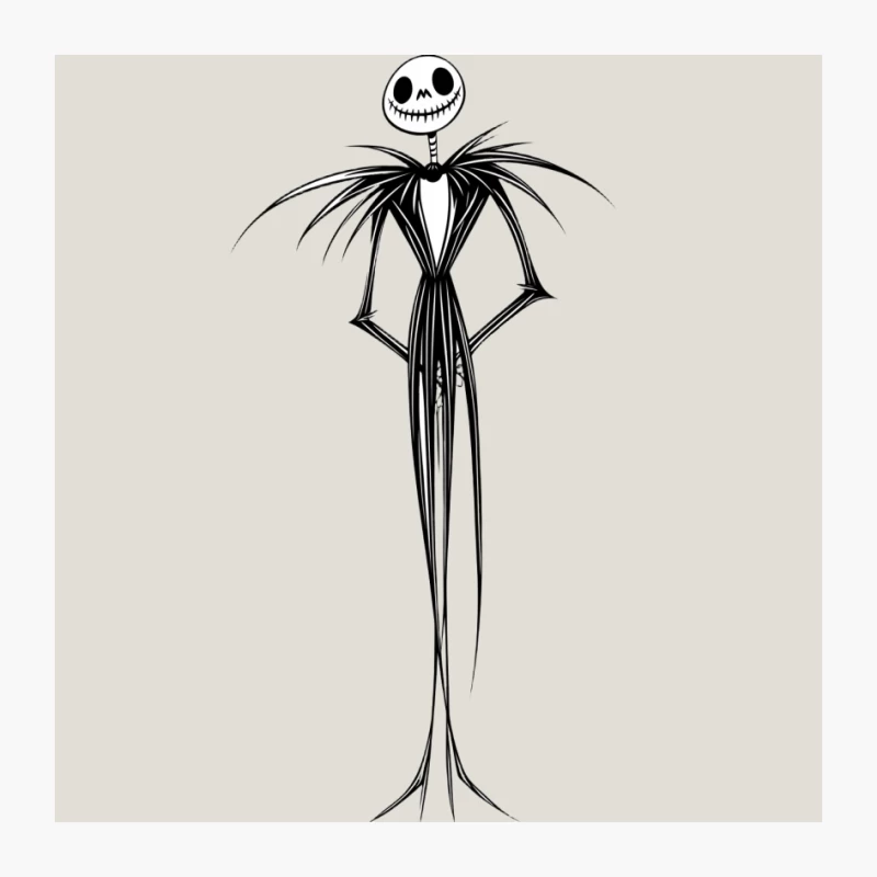 Jack Skellington: The Iconic Nightmare Before Christmas Character Pin