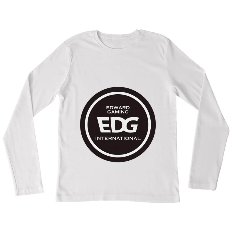 EDG-Logo für Esports-Team Damen Langarm T-Shirt