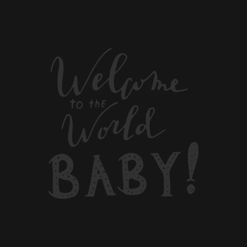 Bienvenue au monde bébé Femme Manches Longues T-Shirt