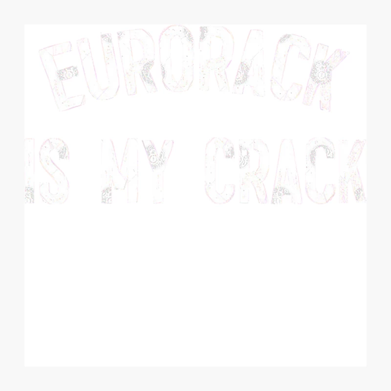 Faded Text on White Background Pin
