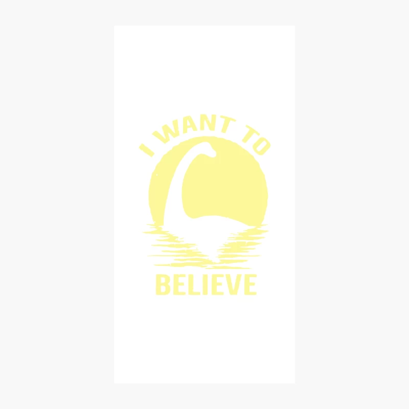 UFO Believer's Yellow Graphic Inspired by X-Files iPhone Case
