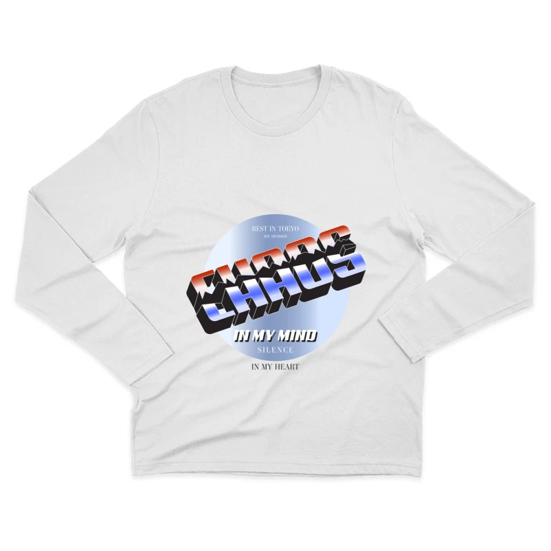 Chaos in meinem Kopf Herren Langarm T-Shirt