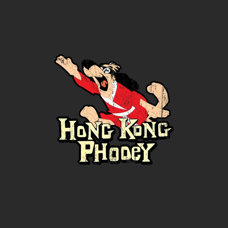 Hong Kong Phooey, distressed Baseball Cap