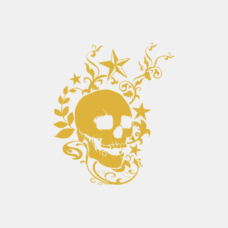 Totenkopf Skull Vintage Rock Classic Old Biker Star Retro Punk Male Tank Top