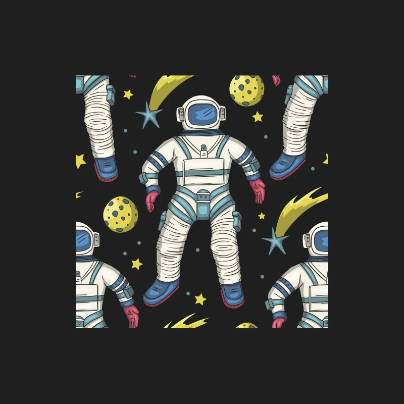 Motif d'astronaute dans l'espace Homme Débardeur