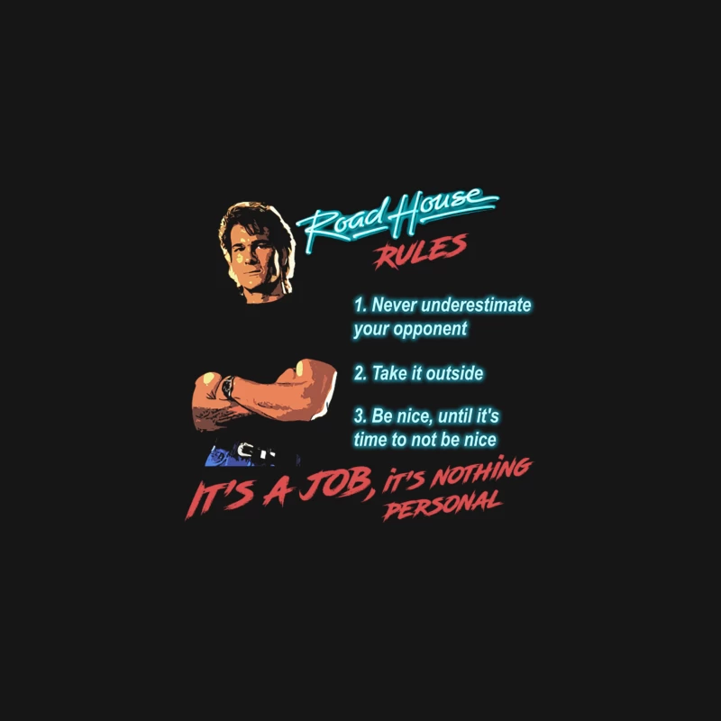 Roadhouse Rules Desk Mat