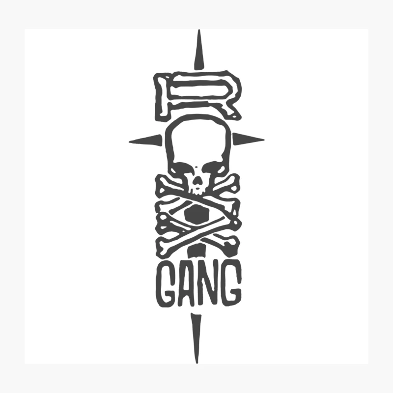 Roxx Gang Throw Pillow