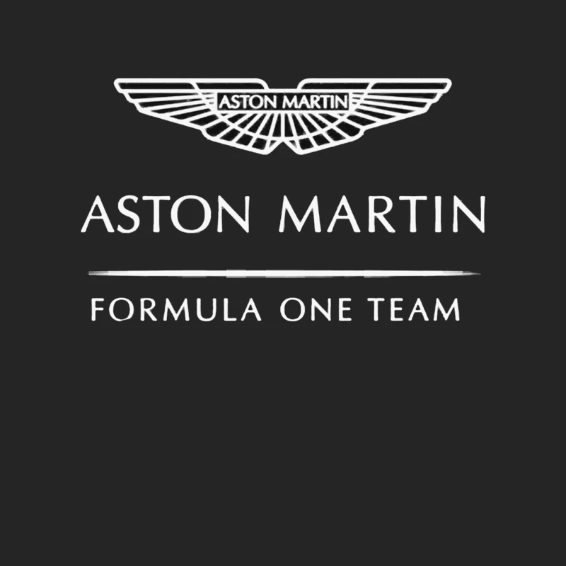 Aston Martin Formula One Team Racing Logo Female Pullover Sweatshirt