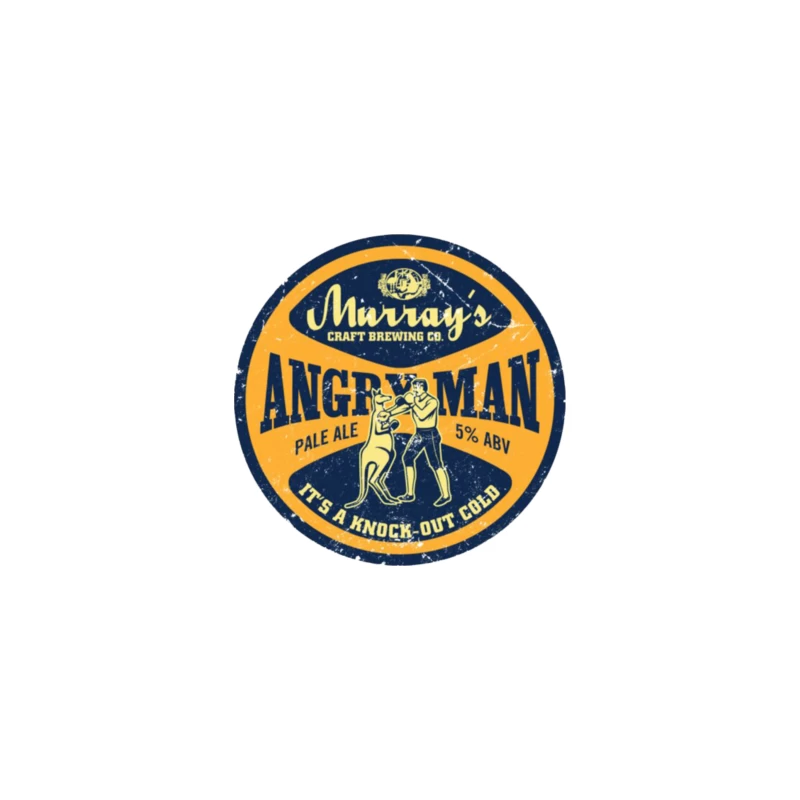 Angry Man Pale Ale Desk Mat
