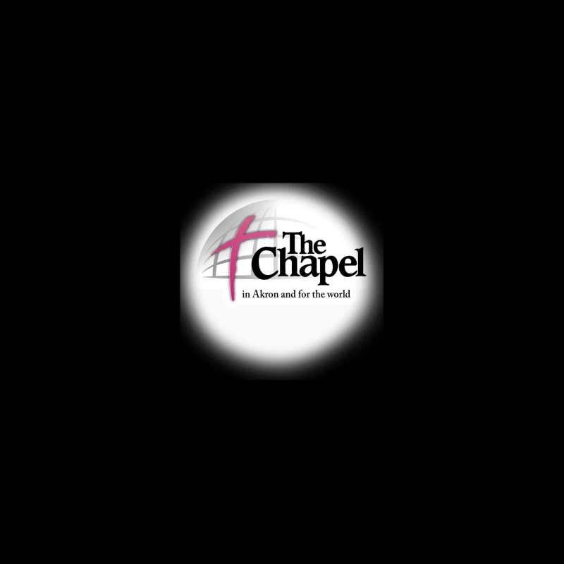 The Chapel Church Logo with Pink Cross - Akron Religious Organization Coffee Mug