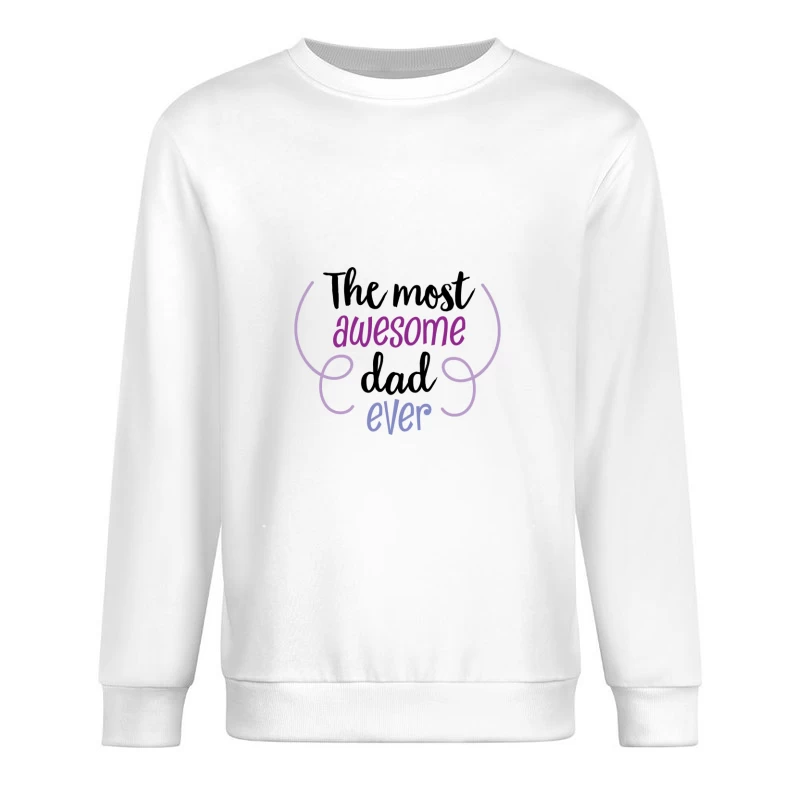 Texte accrocheur incurvé Homme Sweat-shirt à enfiler