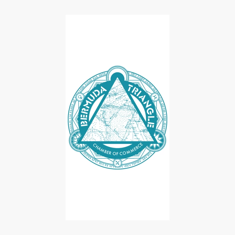 Bermuda Triangle Chamber of Commerce iPhone Case