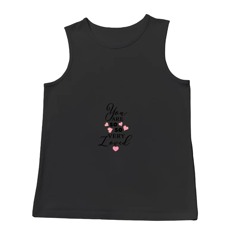 Motif de chat avec coeurs roses Homme Débardeur