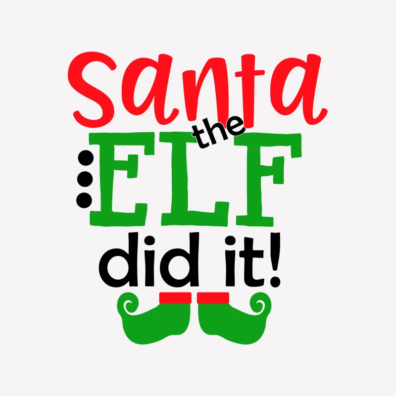 Le lutin de Santa a fait la blague amusante Femme T-Shirt