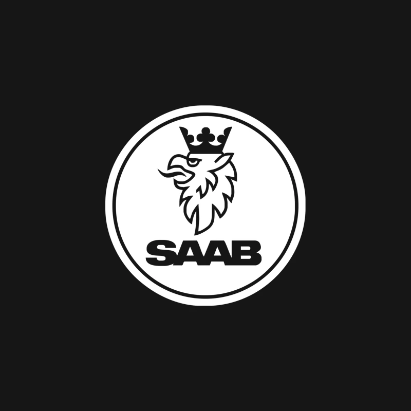 SAAB Sweden car auto Desk Mat